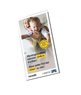 Informationsbroschüre für Eltern zum Thema Meningokokken